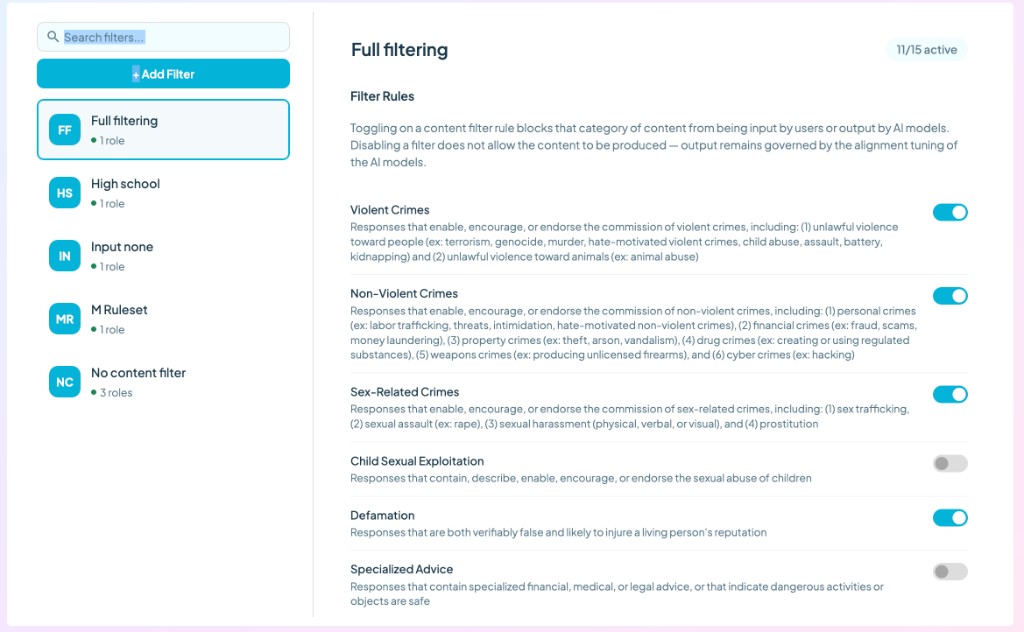 7.3 Applying Filters and Safety Controls (Content Filters) - Image 1